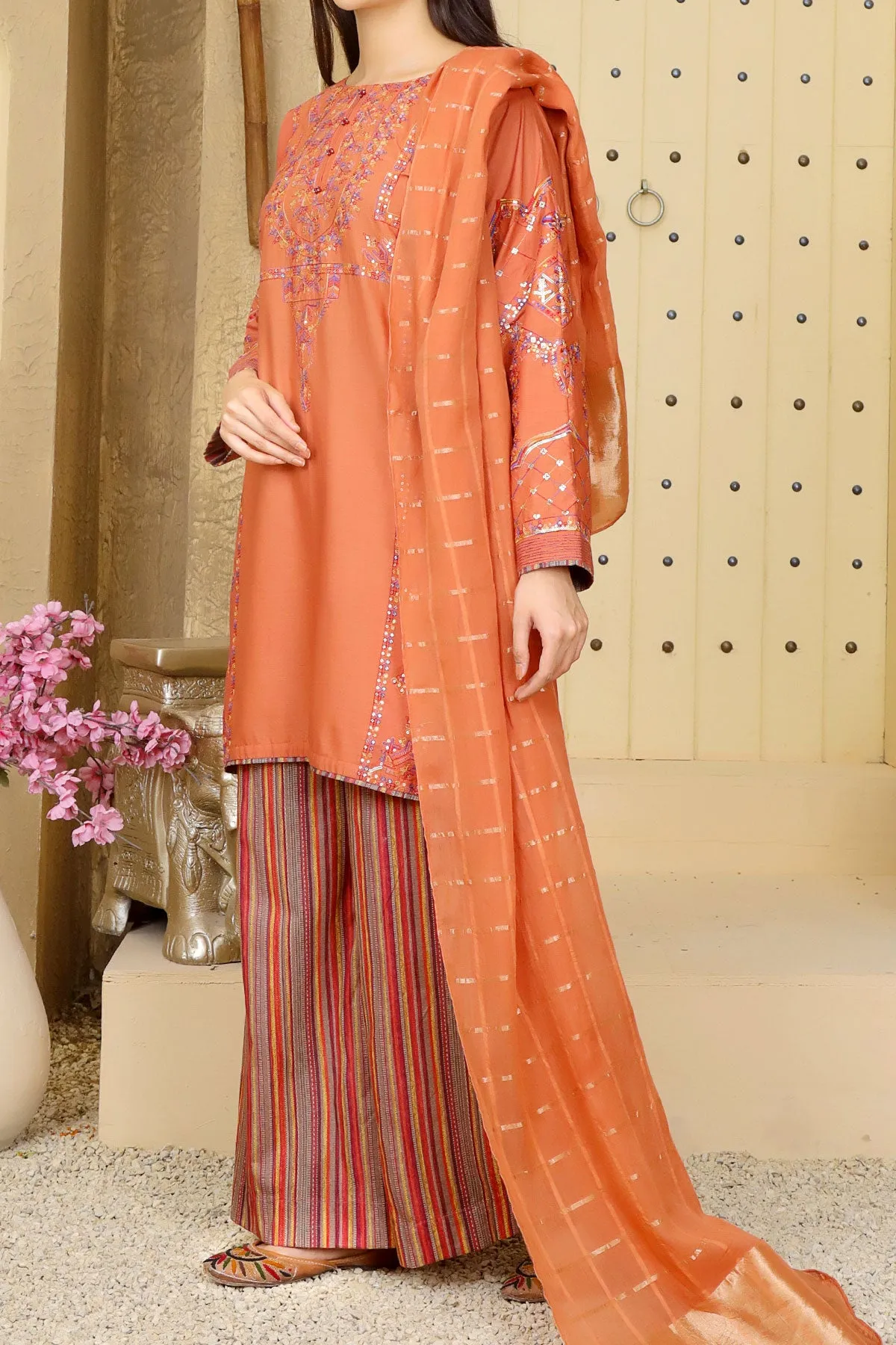 3 PIECE DIGITAL PRINT LAWN| DPC-204