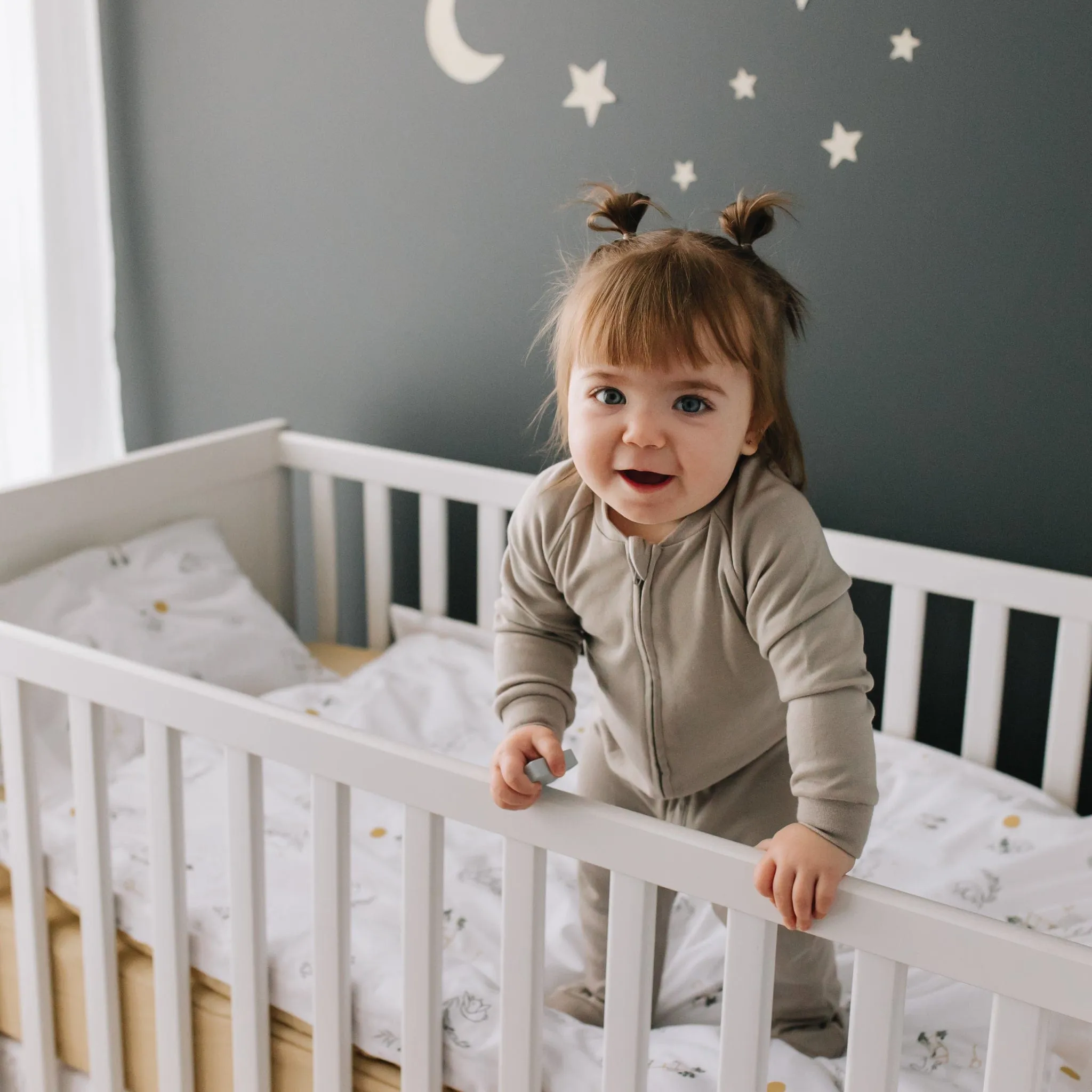 4 pieces crib set - Moonlight