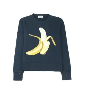 ACNE STUDIOS CASEY BANANA CREW SWEAT  (S)