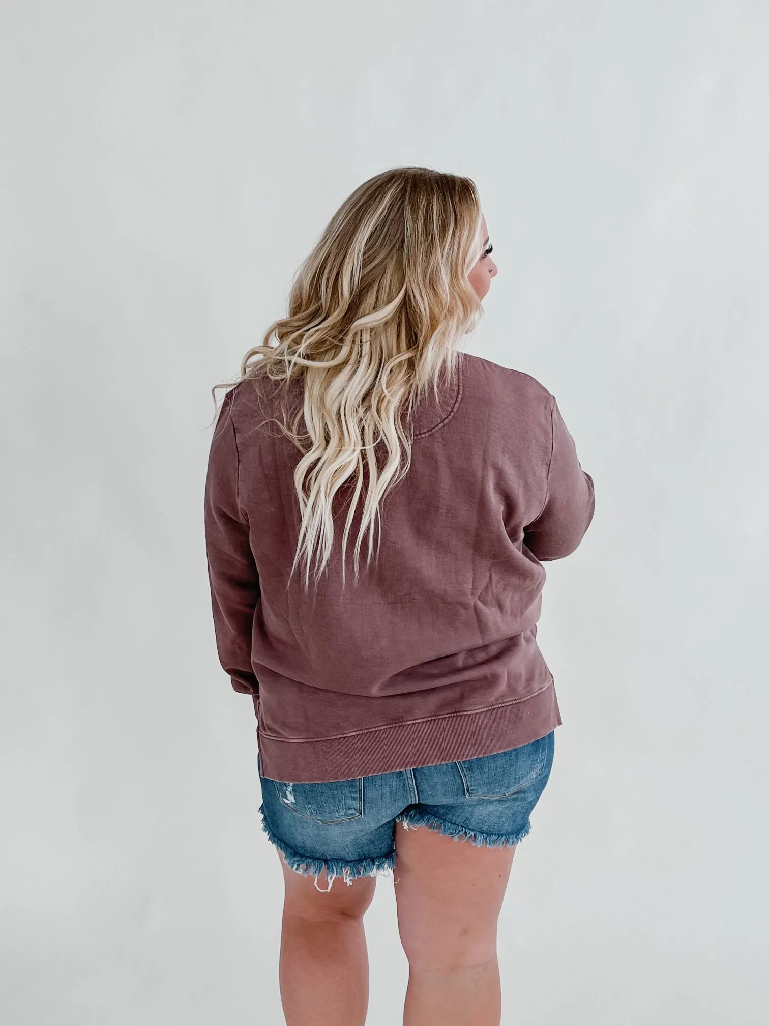 Anytime, Anywhere Oversized Crew by Lily & Lottie