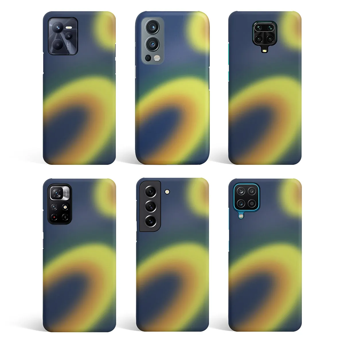 Aqua Sunset Phone Cover | Matte Case