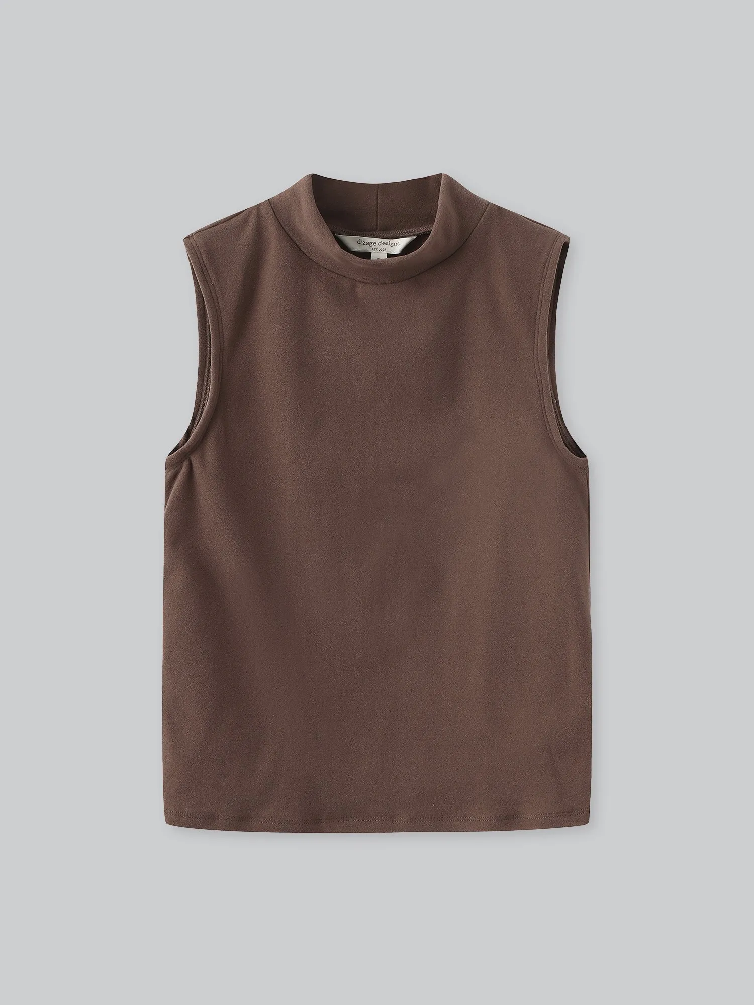 Arabella Turtleneck Sleeveless Top