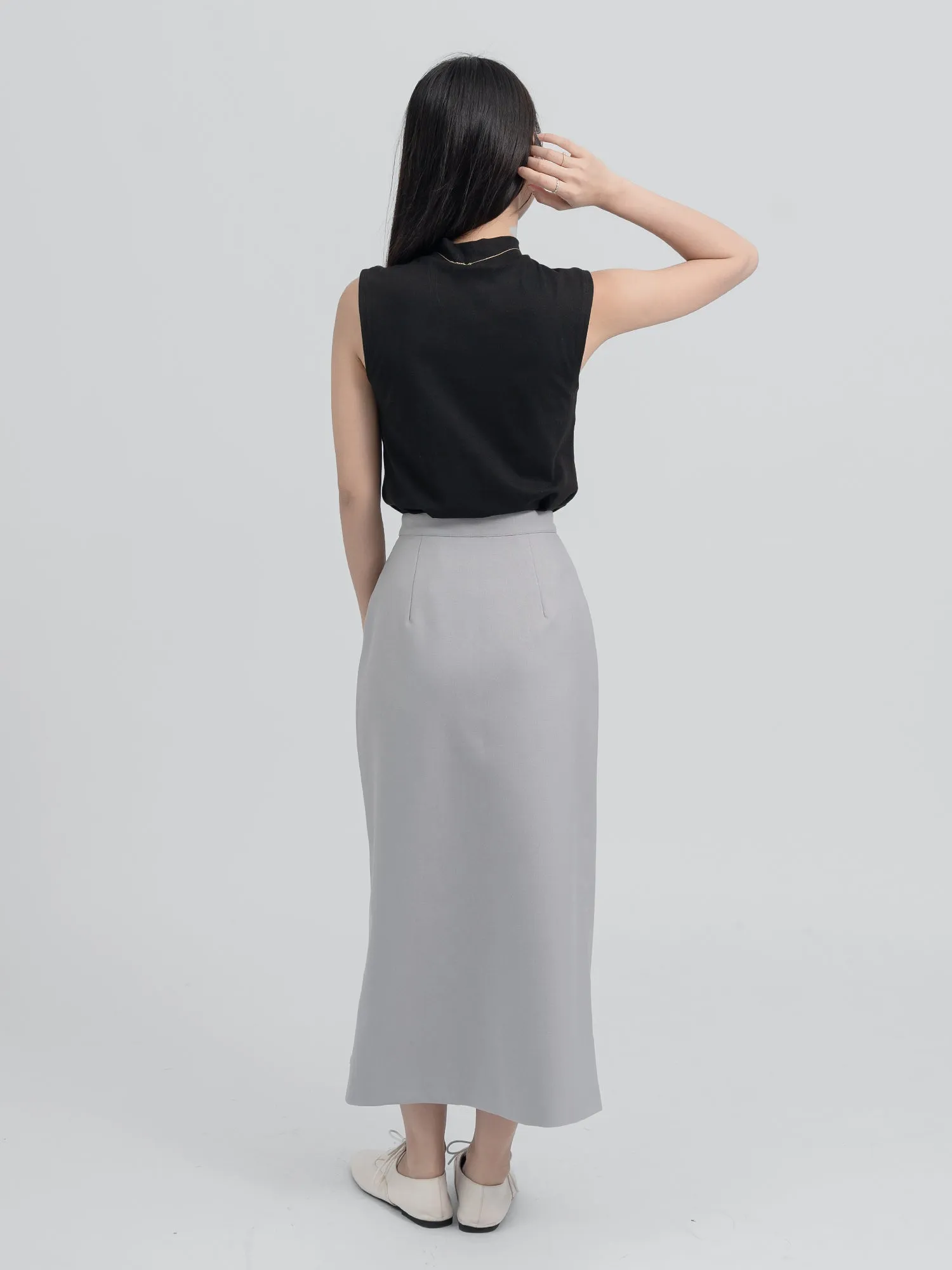 Arabella Turtleneck Sleeveless Top