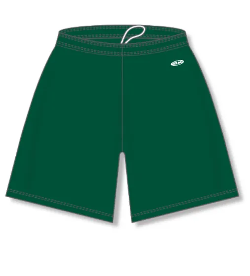 Athletic Knit (AK) BAS1300L-029 Ladies Dark Green Baseball Shorts