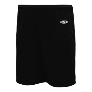 Athletic Knit (AK) BAS1300Y-001 Youth Black Baseball Shorts