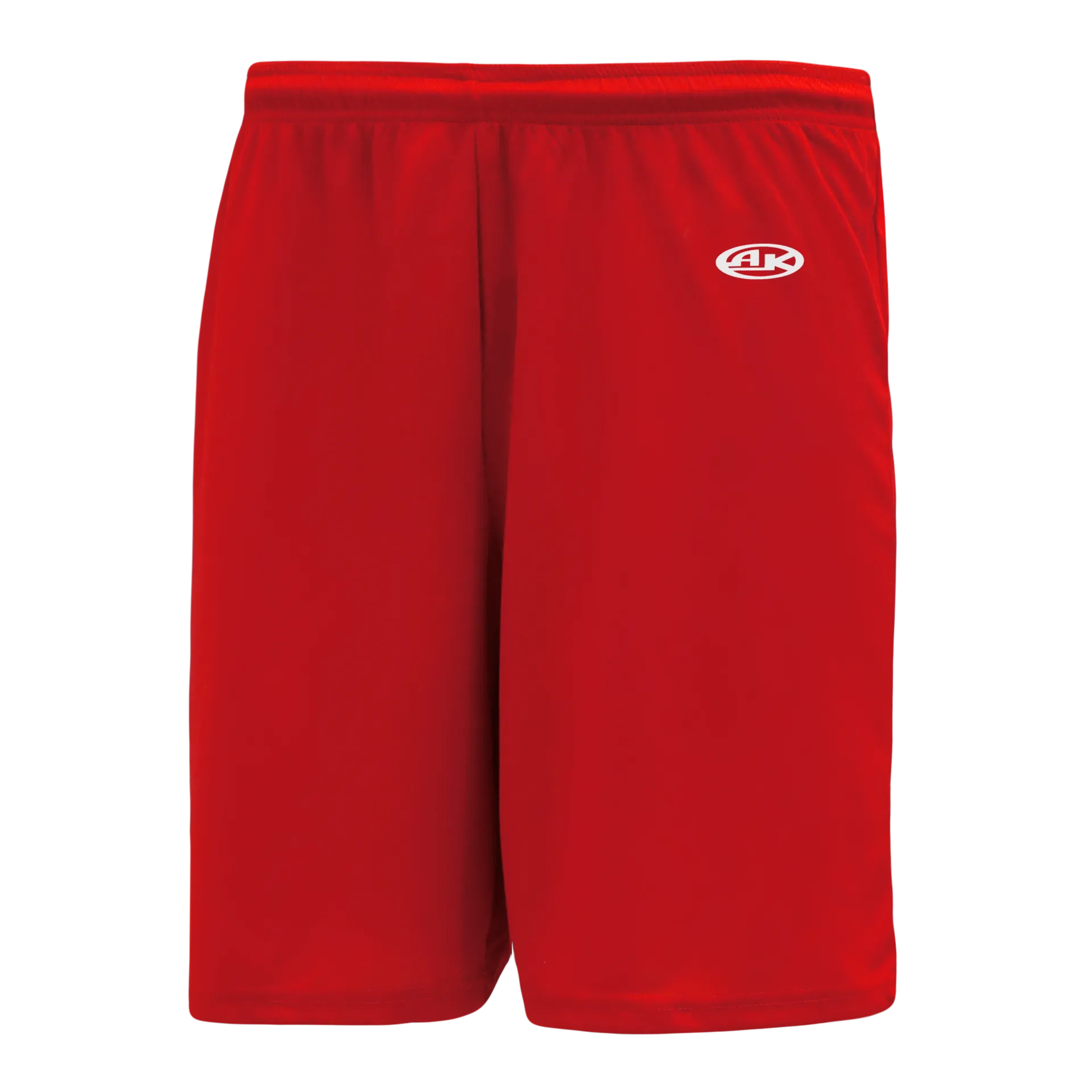 Athletic Knit (AK) BAS1300Y-005 Youth Red Baseball Shorts