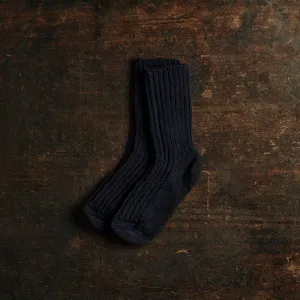 Baby & Kids Merino Wool Socks - Black