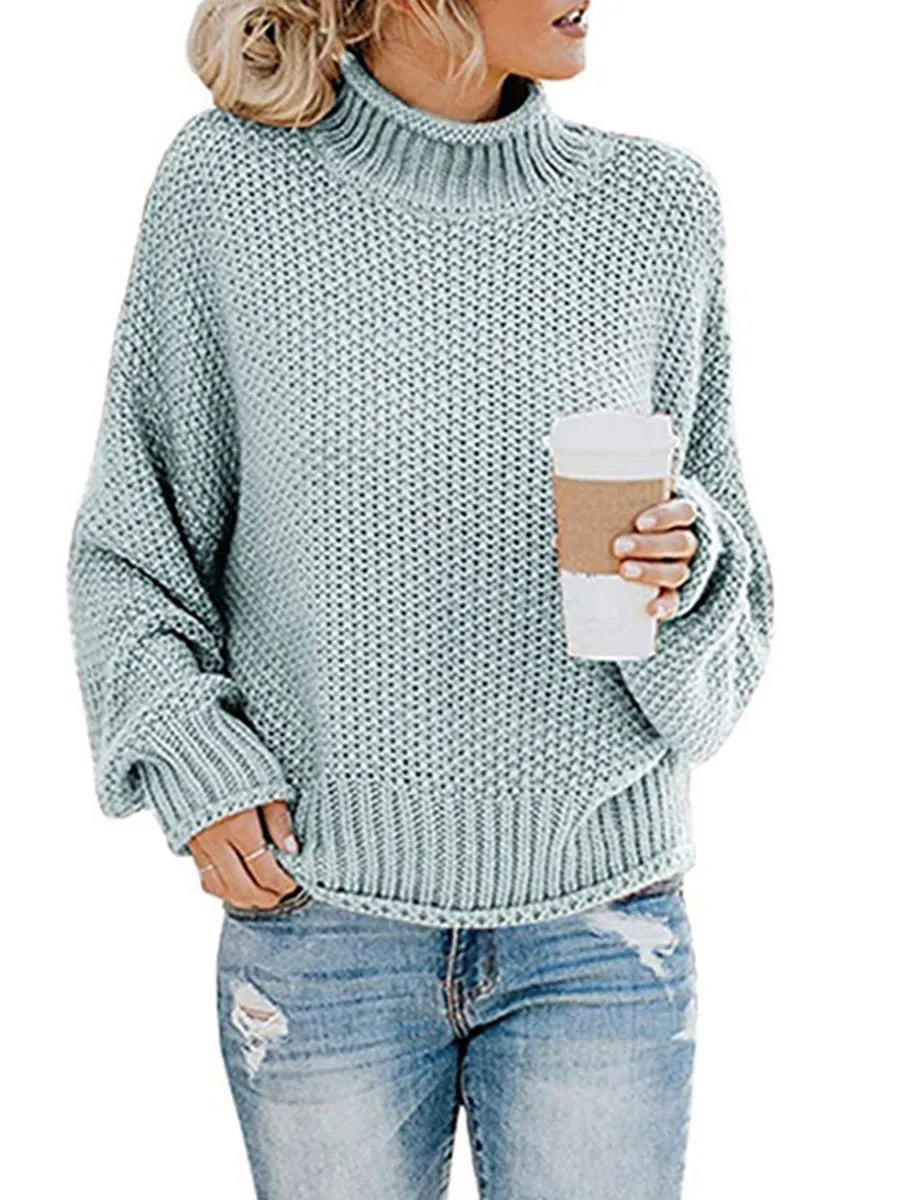 Beachy Turtleneck Sweater