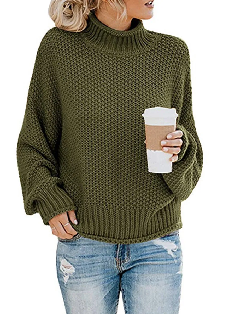 Beachy Turtleneck Sweater