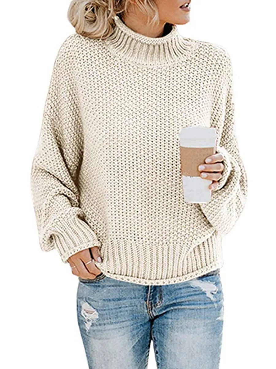 Beachy Turtleneck Sweater