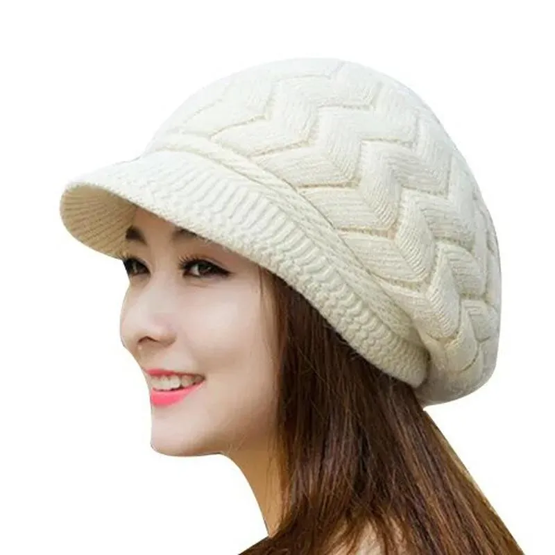 Bonnet Beanie With Brim