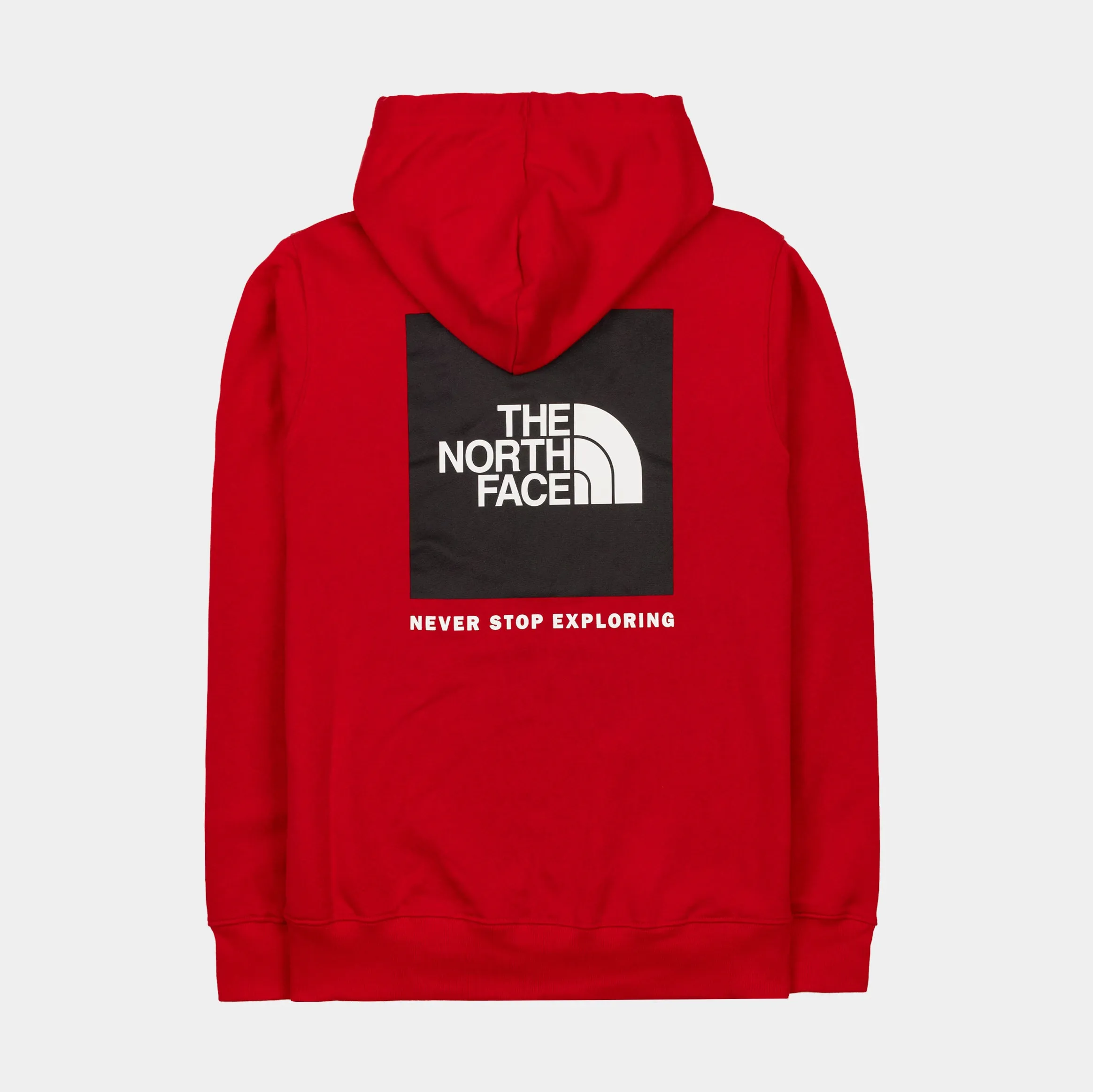 Box NSE Pullover Mens Hoodie (Red) Free Shipping