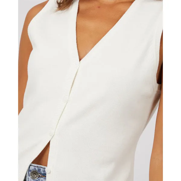 Dustin Vee Top - White