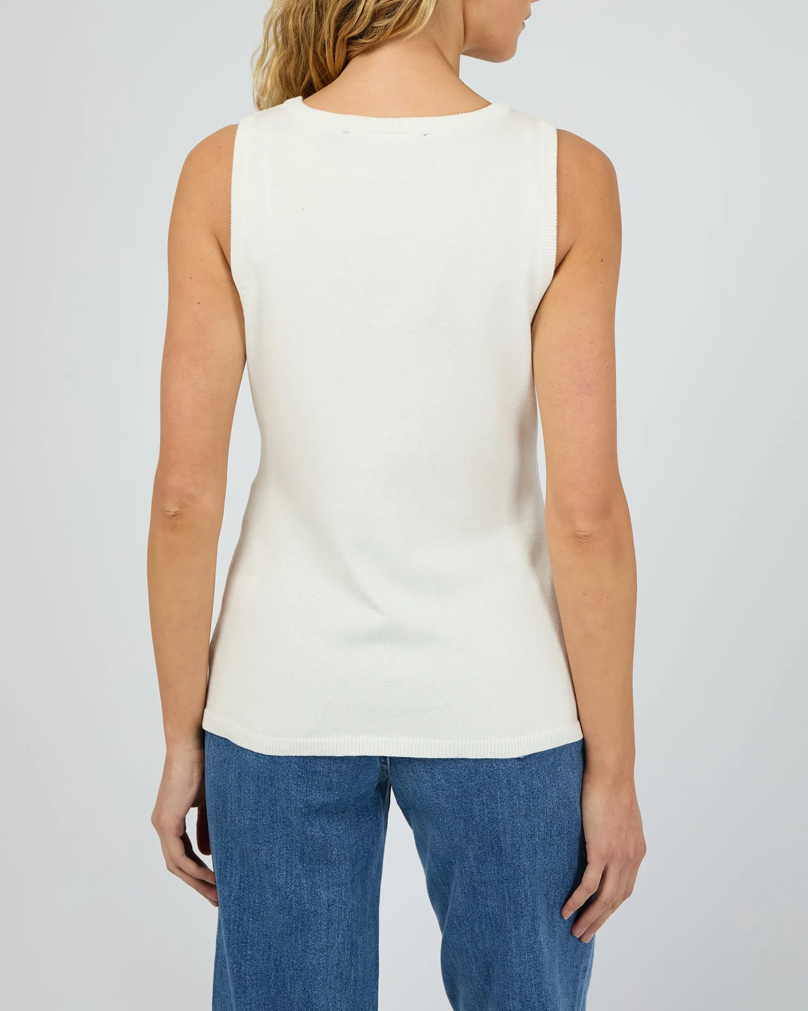 Dustin Vee Top White