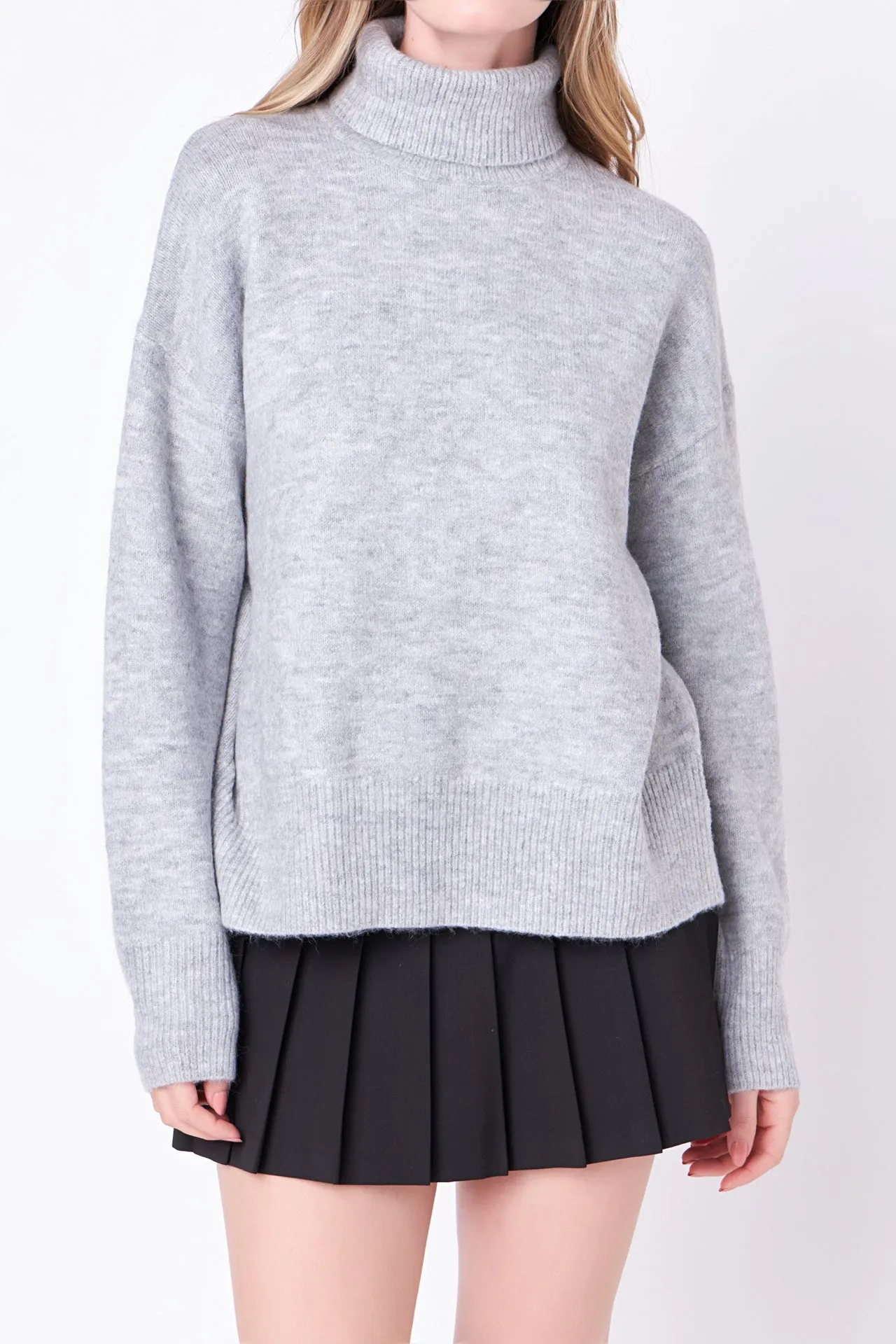 English Factory - Turtleneck Long Sleeve Sweater