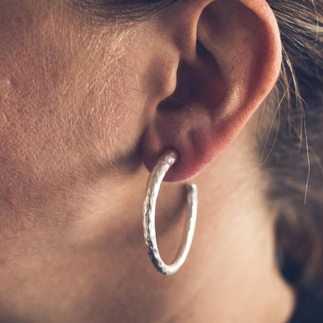 Everyday hoop earrings