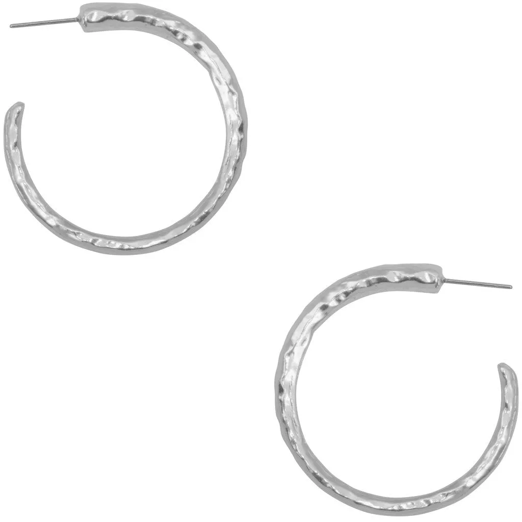 Everyday hoop earrings