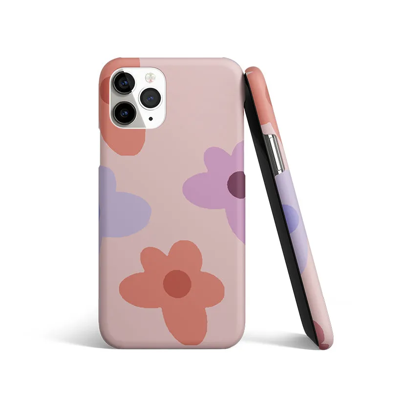 Floral Caramel Phone Cover | Matte Case