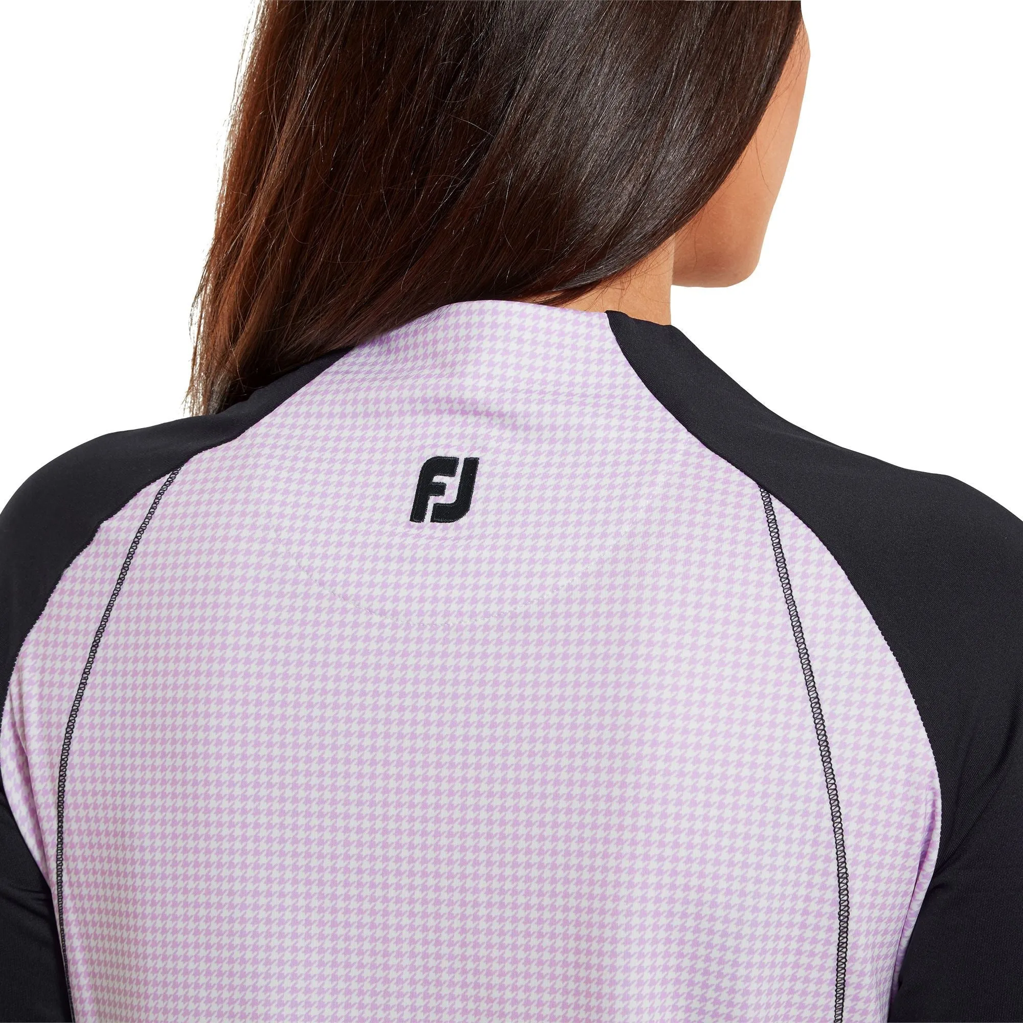 FOOTJOY Pull Over Veste imprimé PIED DE POULE