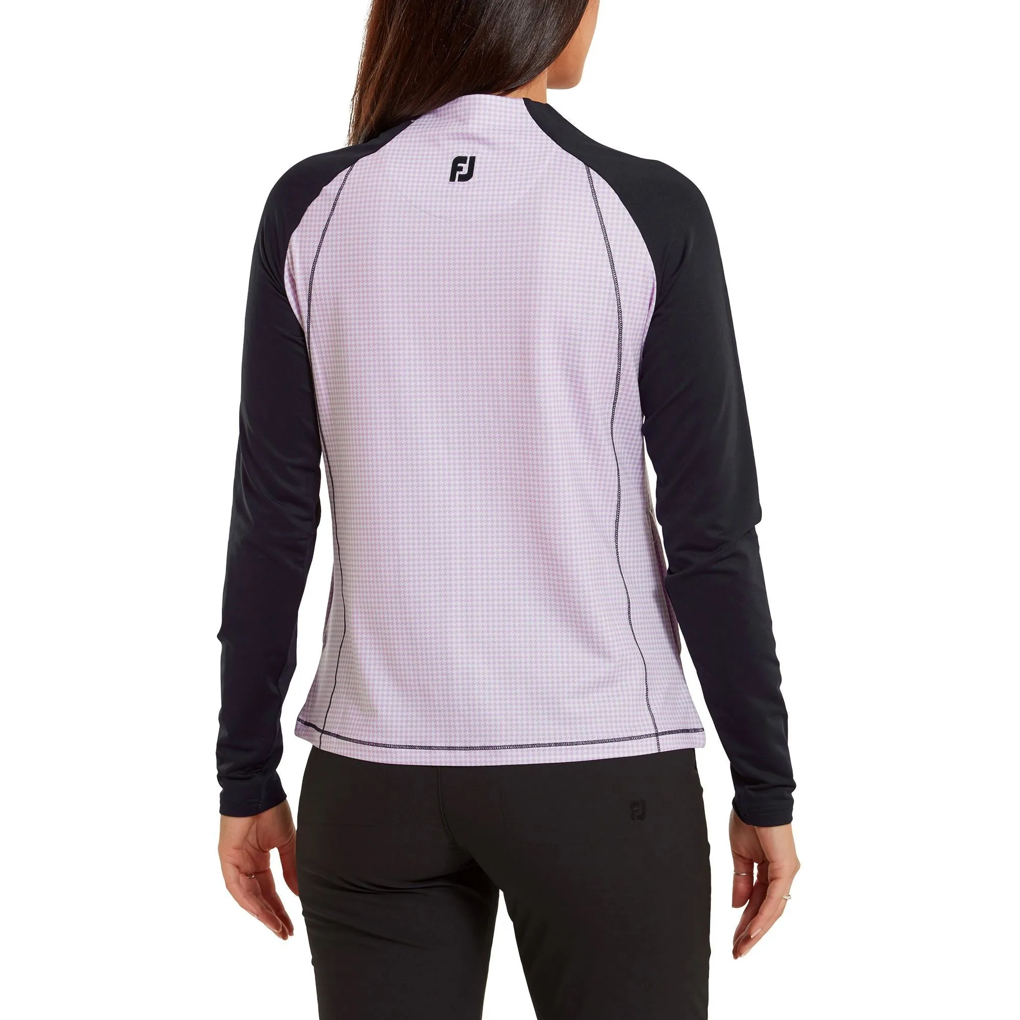 FOOTJOY Pull Over Veste imprimé PIED DE POULE