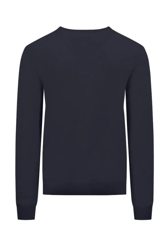 Fynch Hatton - 3XL Crew Neck Jumper, Navy