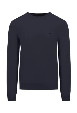 Fynch Hatton - 3XL Crew Neck Jumper, Navy