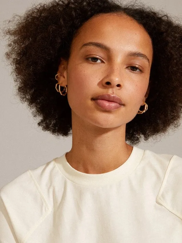 HANNA SCHNBERG x PILGRIM 3-in-1 Earrings Set