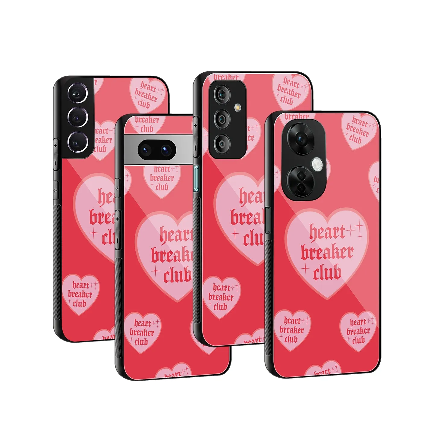 Heart Breaker Club Phone Cover | Glass Case