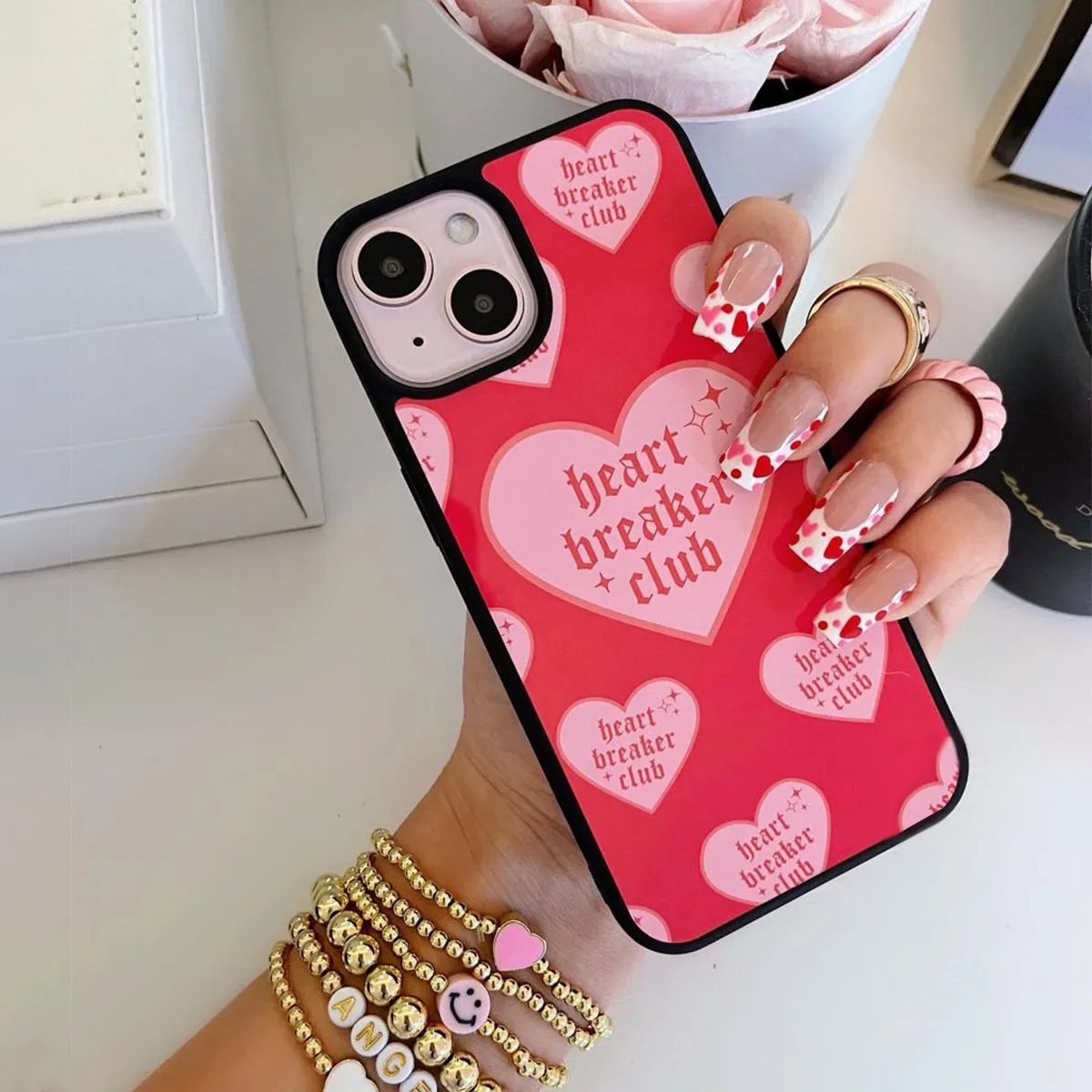 Heart Breaker Club Phone Cover | Glass Case