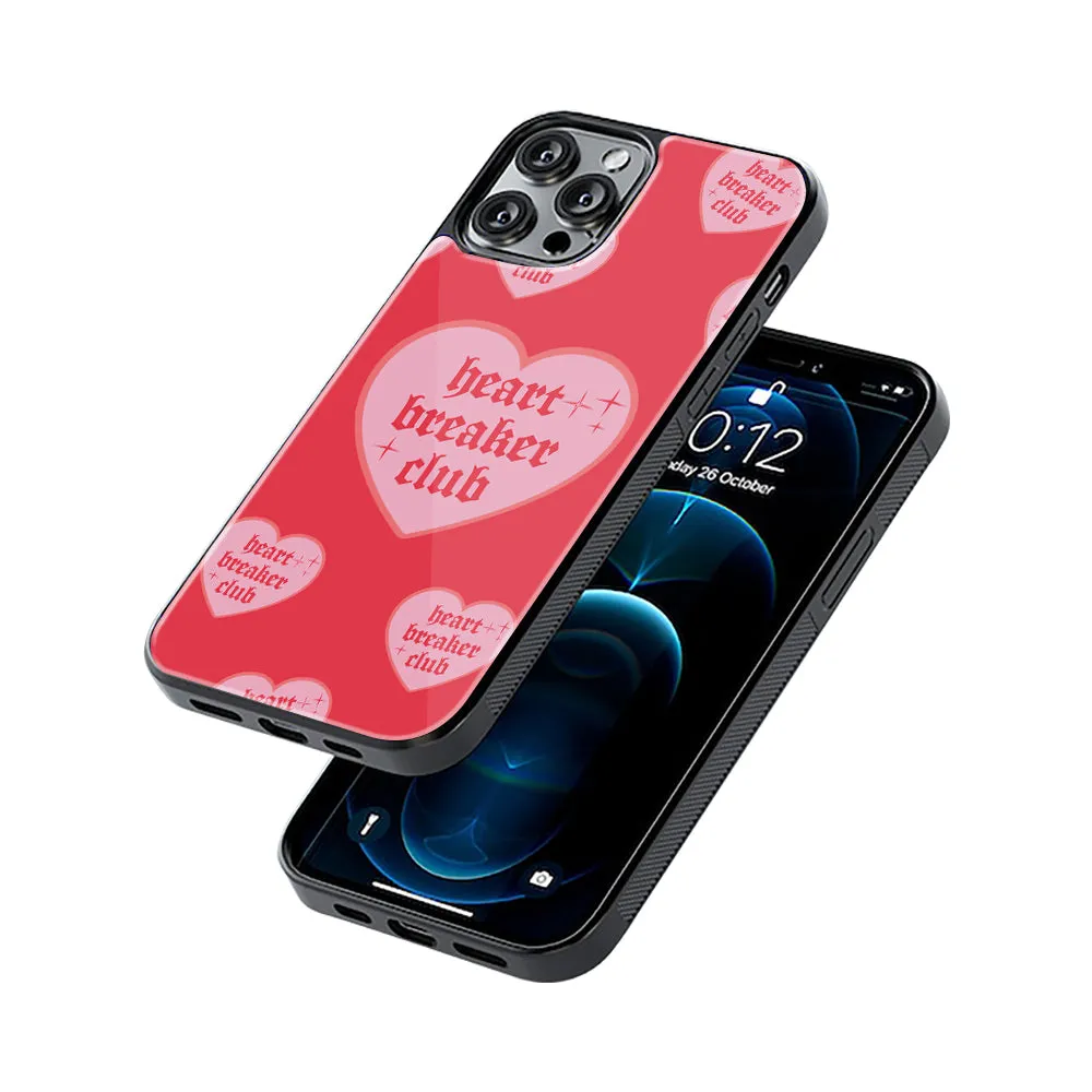 Heart Breaker Club Phone Cover | Glass Case