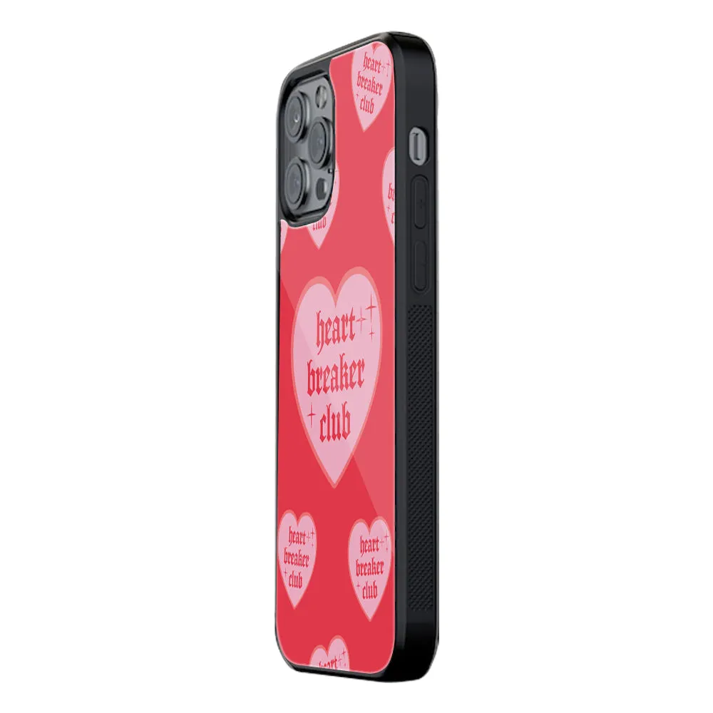 Heart Breaker Club Phone Cover | Glass Case