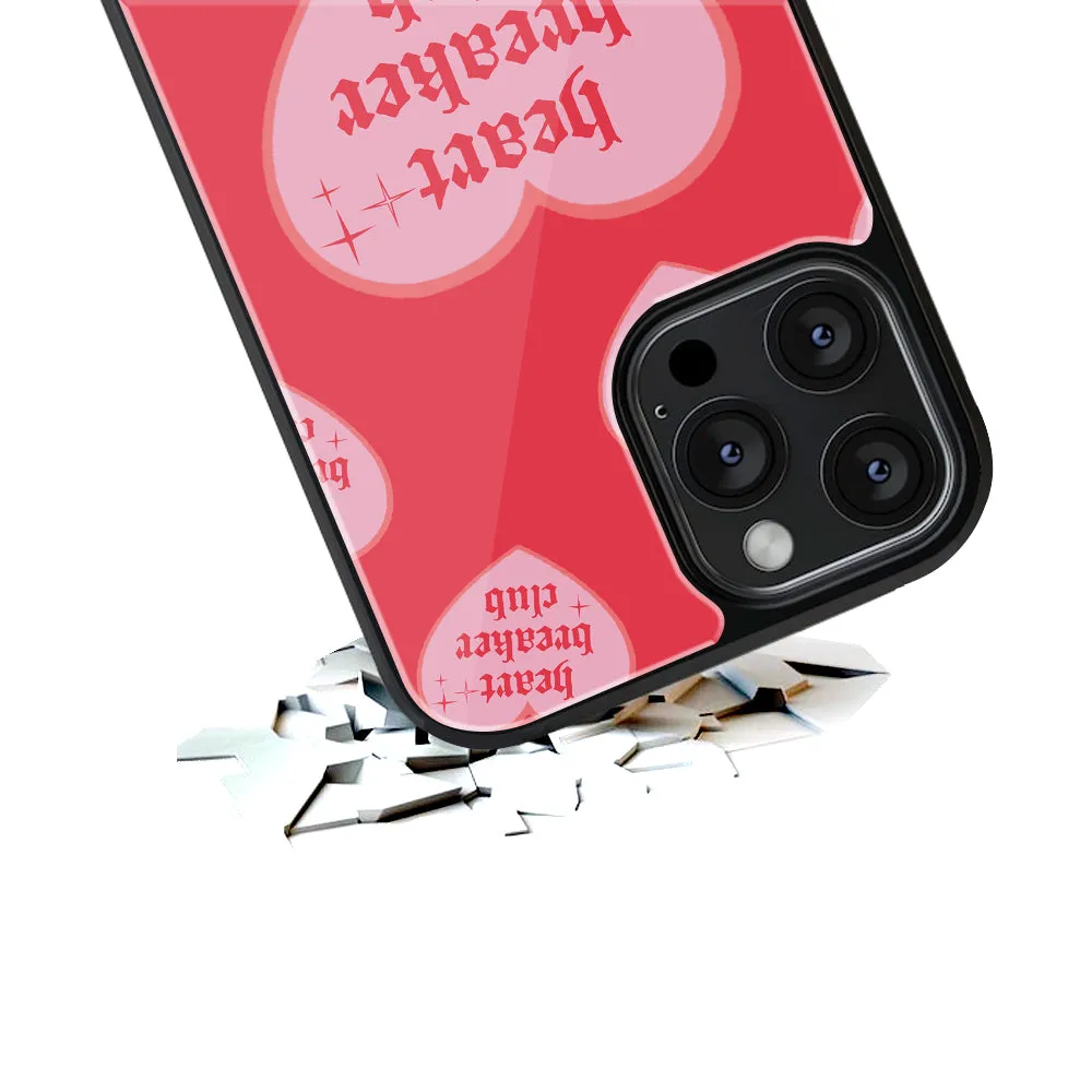 Heart Breaker Club Phone Cover | Glass Case