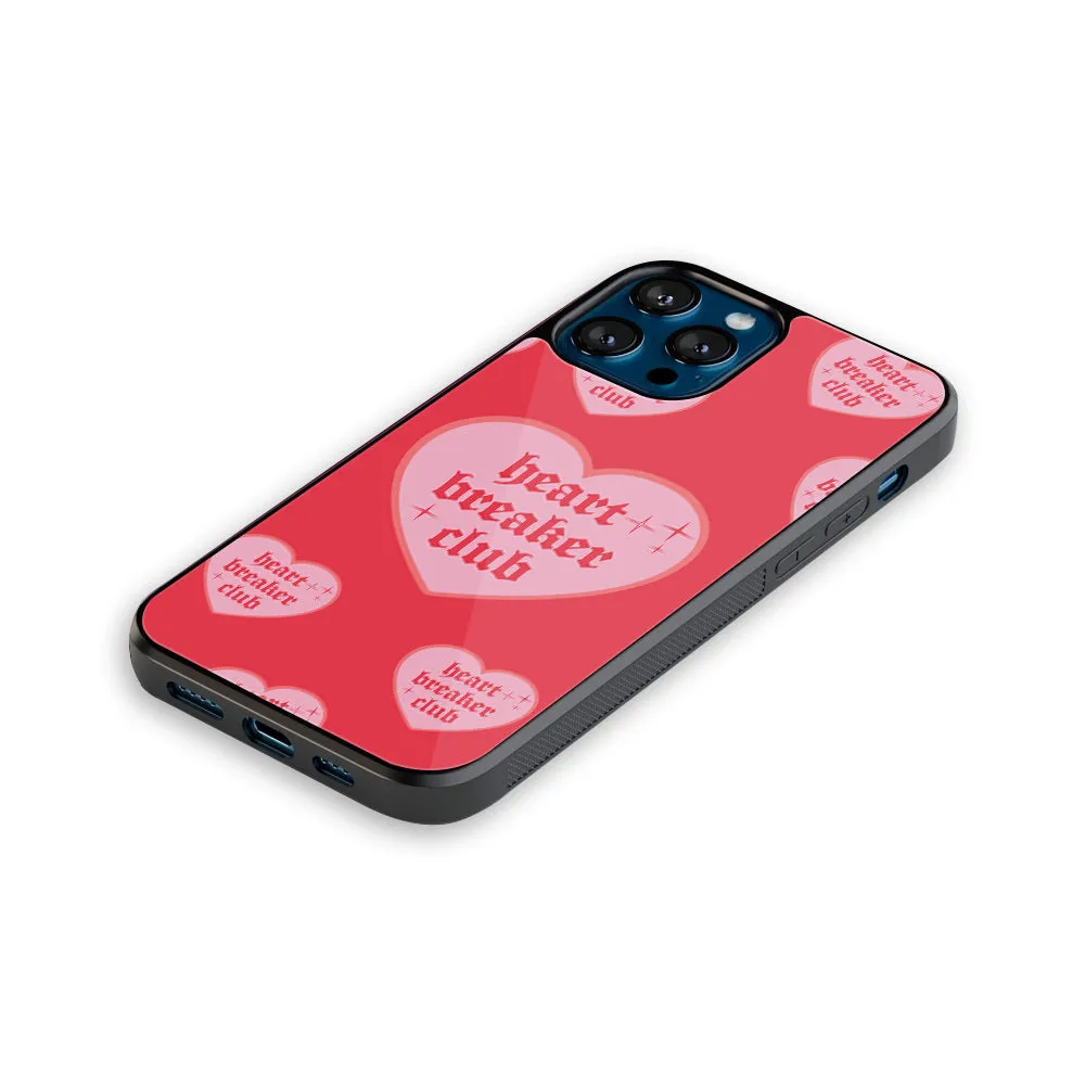 Heart Breaker Club Phone Cover | Glass Case