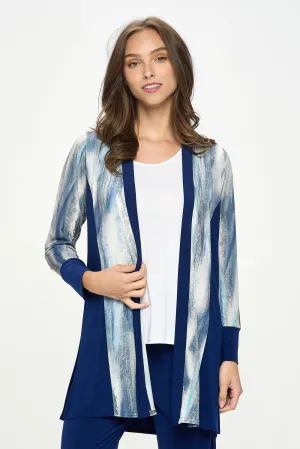 ITY Contrast Cardigan-4087HT-LRP1-C-W413