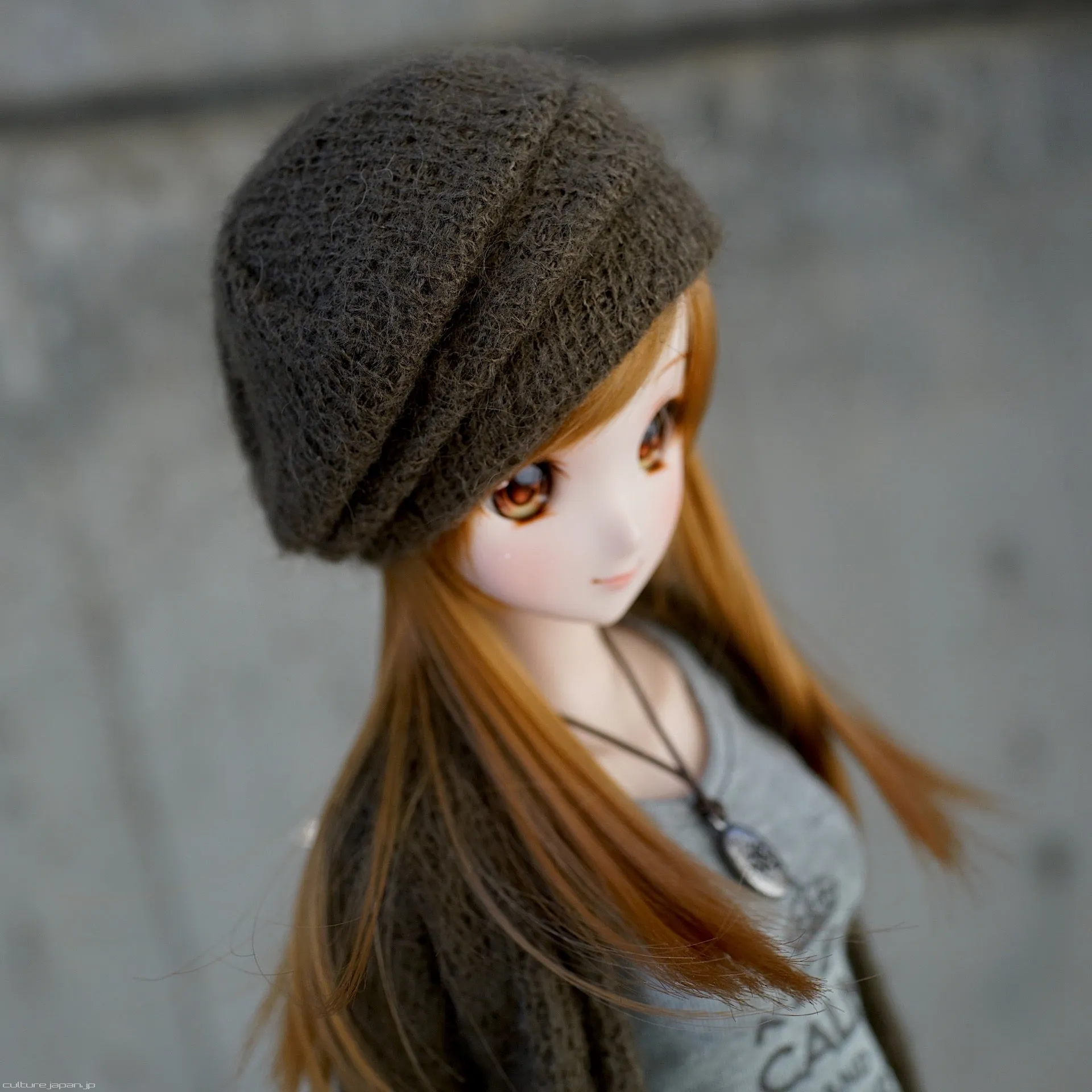 Knit Beanie (Marsh Green)