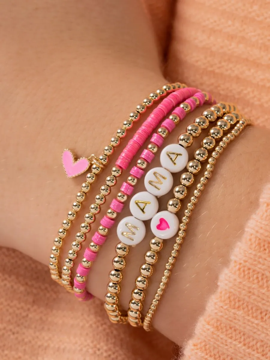 Lilah Heart Everyday Stretch Bracelet