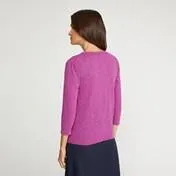 Lupin Pom Pom Trim Cardigan