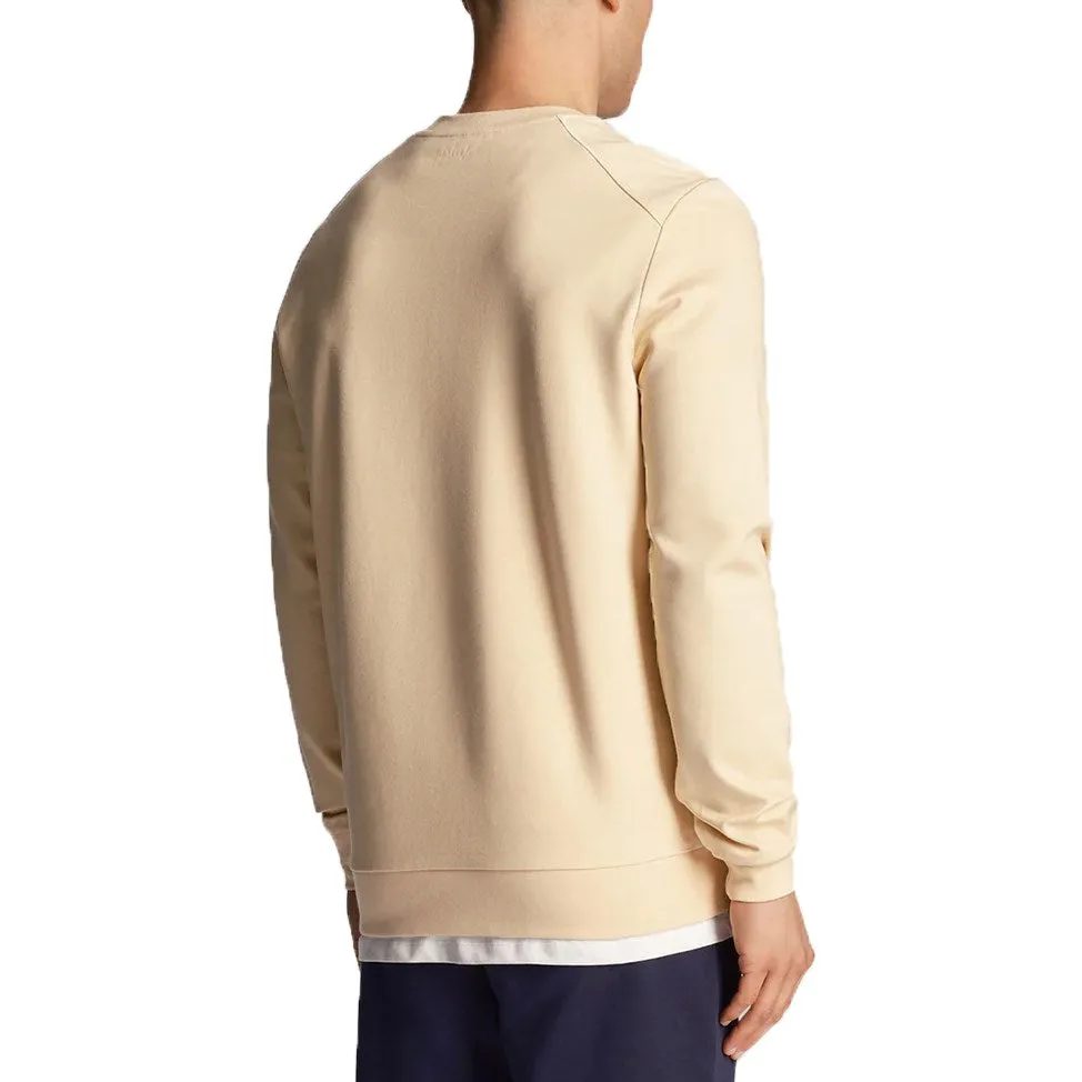 Lyle & Scott Fly Fleece Crew Neck - Sand Dune