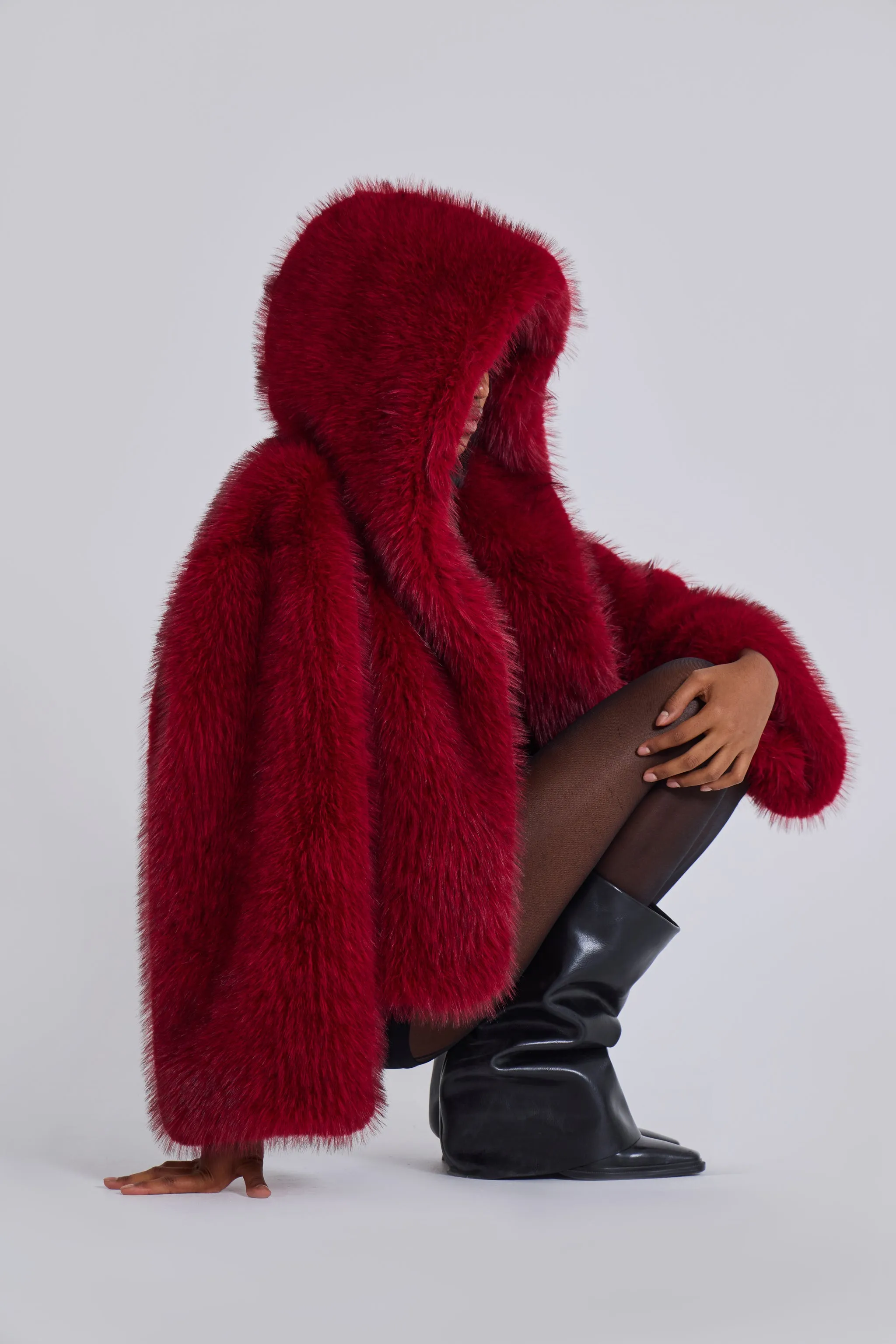 Mara Oversized Faux Fur Coat