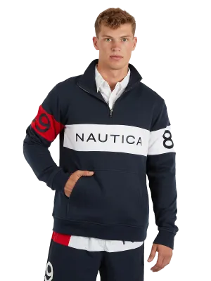 Nautica Cairn Reg Mens 1/4 Zip Pullover