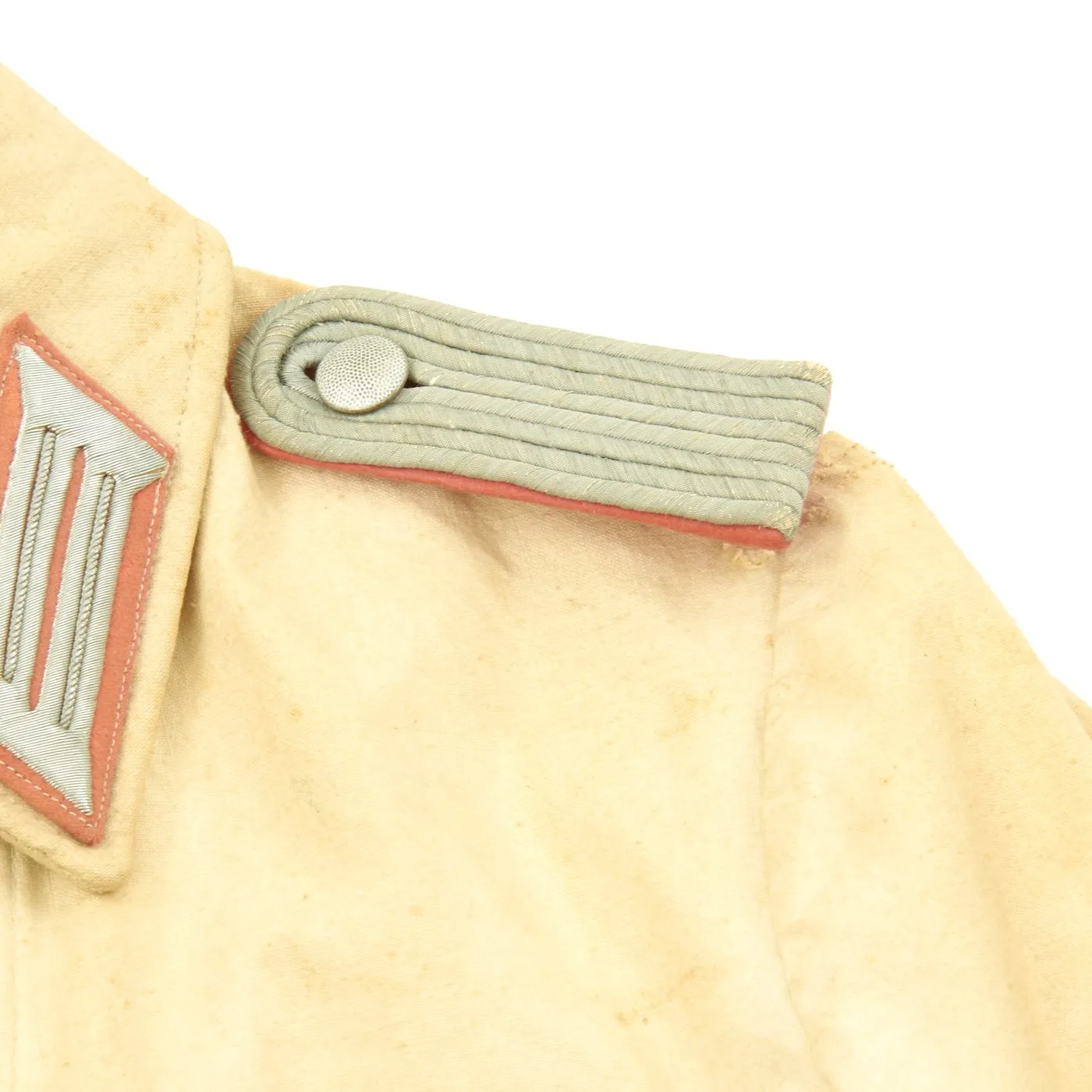 Original German WWII Panzer Summer Lieutenant Tunic