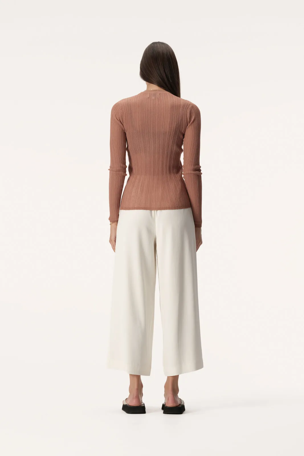 Orlanda Knit Top Tan