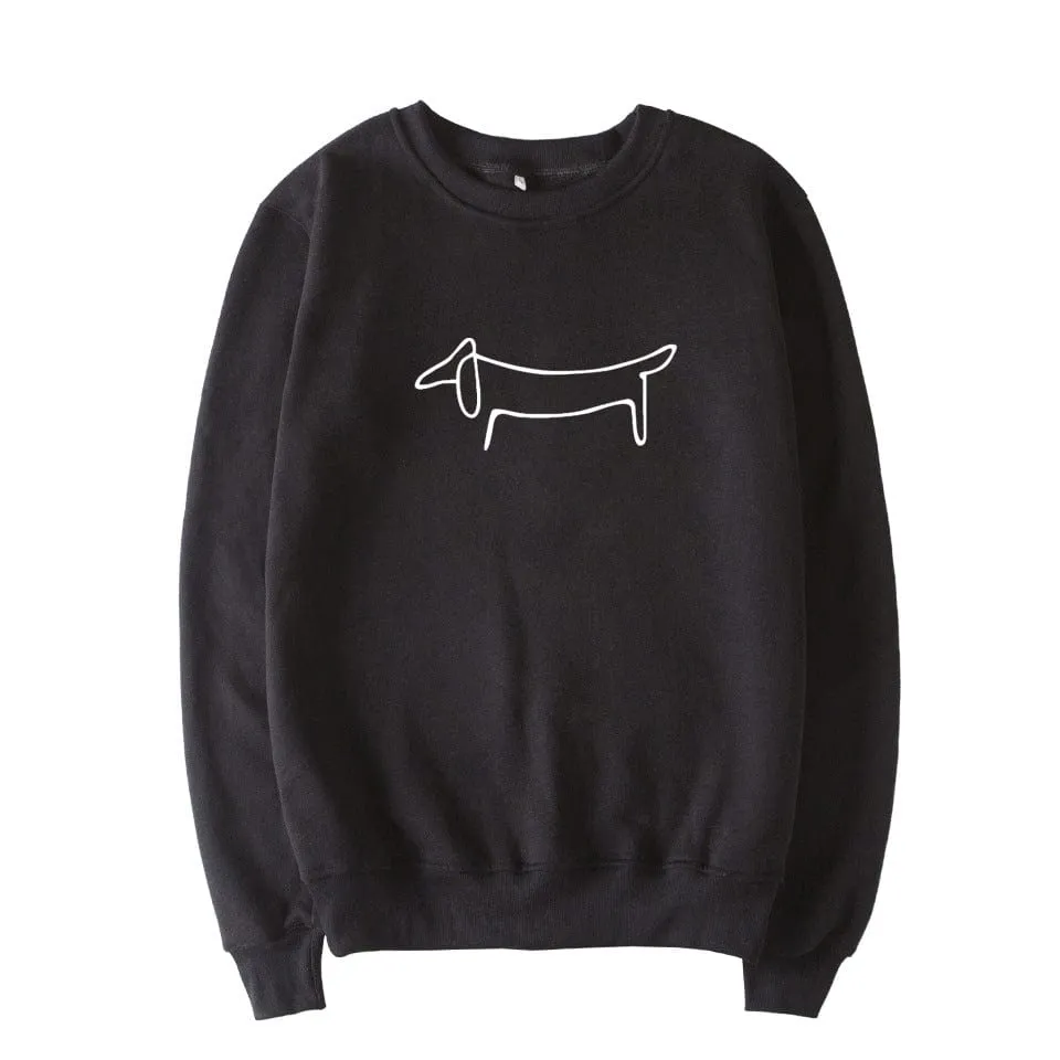 Picasso Dachshund Sweatshirt