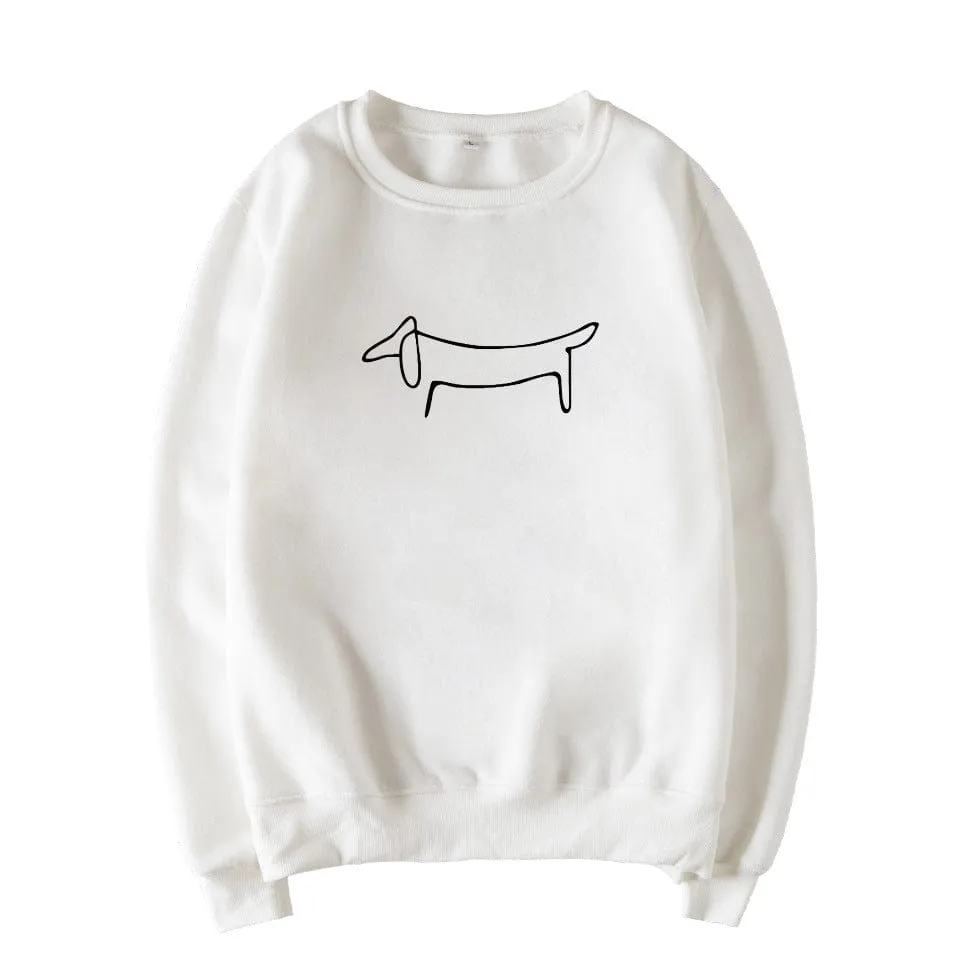 Picasso Dachshund Sweatshirt