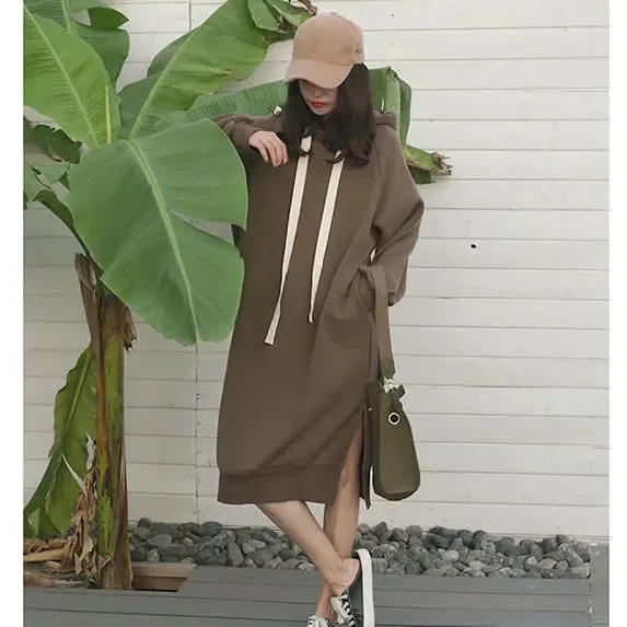 Plush Thickened Korean Version Hoody for Autumn and Winter