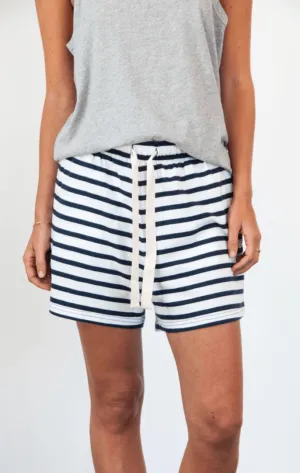 Somers Short Navy Stripe