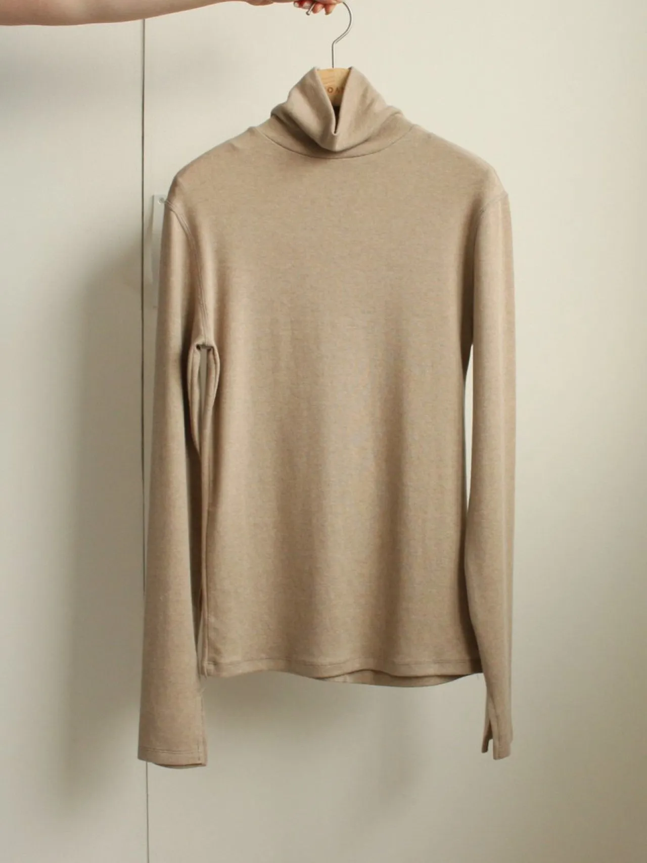 TENCEL WOOL TURTLENECK