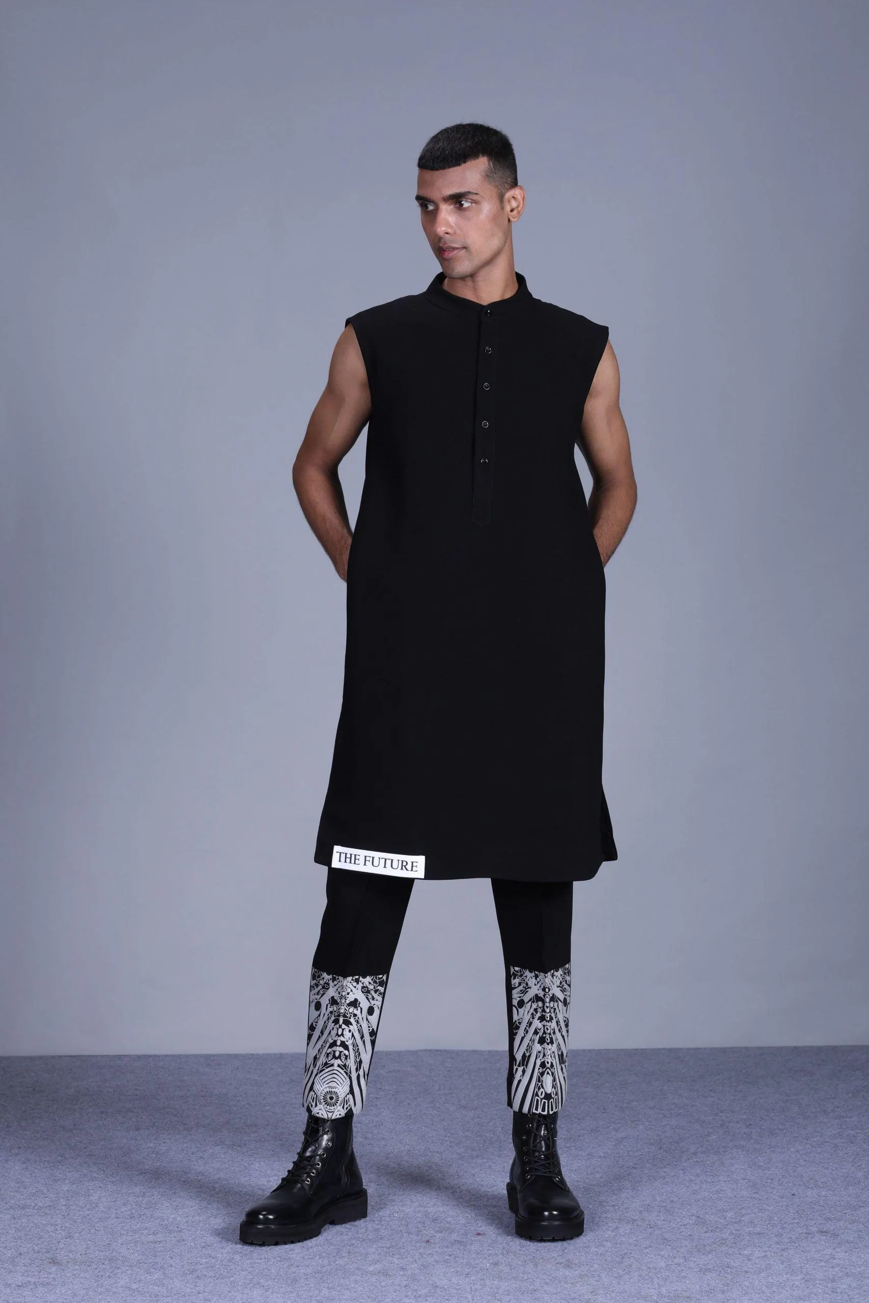 The Yin-Yang Starburst Kurta