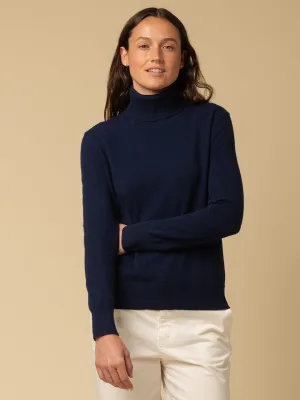 Turtleneck Sweater_Navy