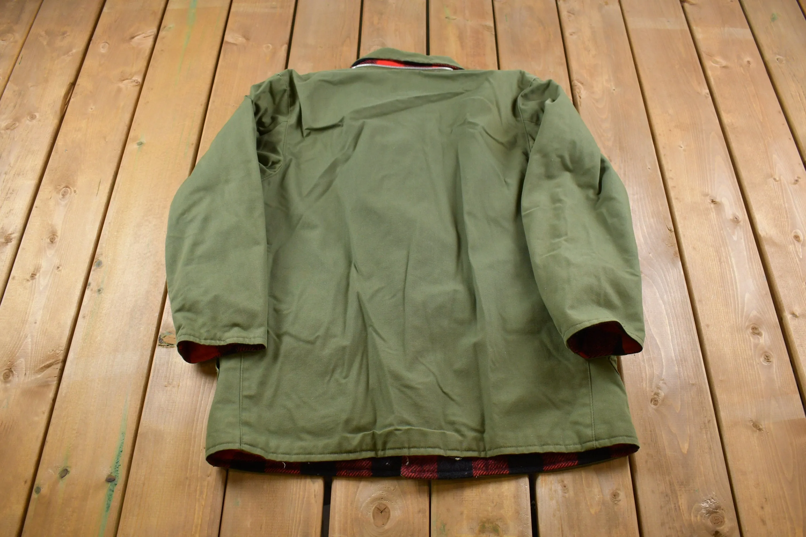 Vintage 1980s Thermo King Wool Military